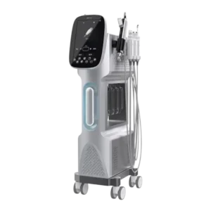 جهاز هيدرافيشل 9 في 1 لتنظيف البشرة بعمق وتقشير وتجديد الجلد بتقنية Hydro Facial