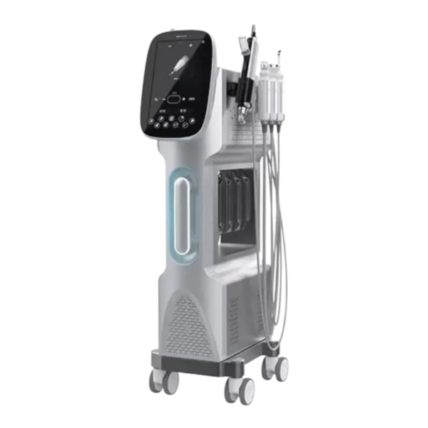 جهاز هيدرافيشل 9 في 1 لتنظيف البشرة بعمق وتقشير وتجديد الجلد بتقنية Hydro Facial