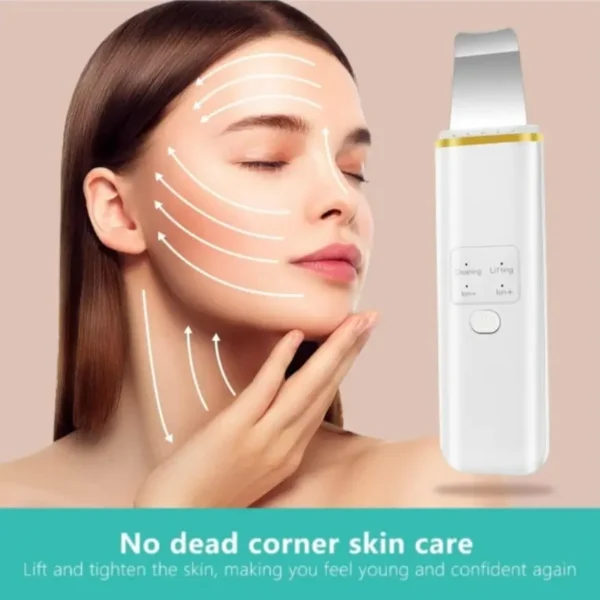 جهاز تنظيف البشرة بالموجات فوق الصوتية 4 أوضاع | Skin Scrubber 4 Modes Blackhead Remover